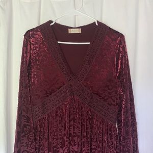Altard State velvet dress